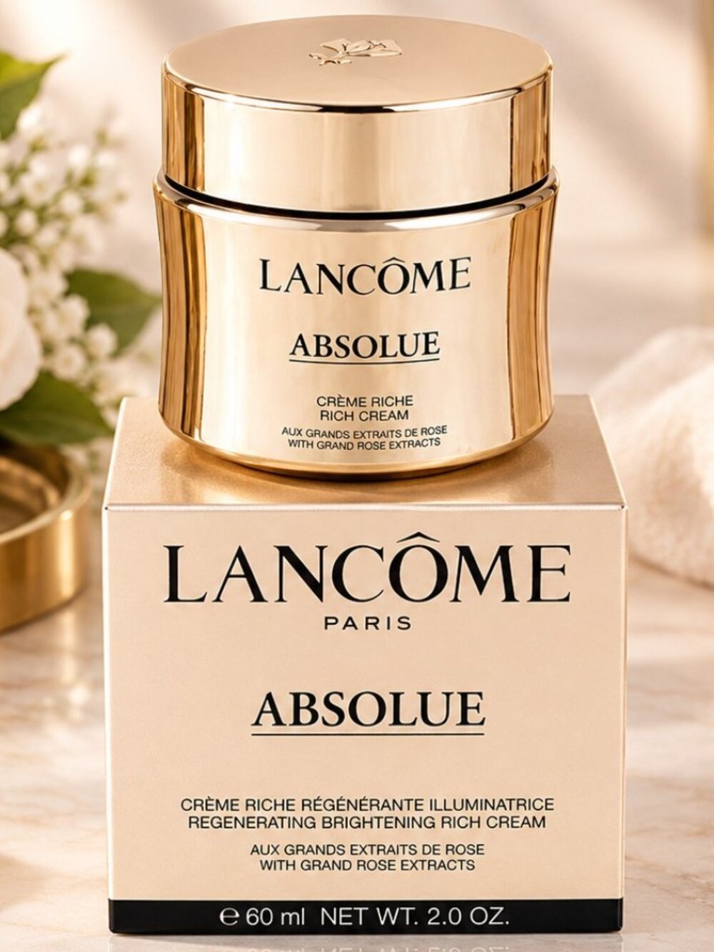 Lancôme Absolue Revitalizing & Brightening Rich Cream – 2oz
